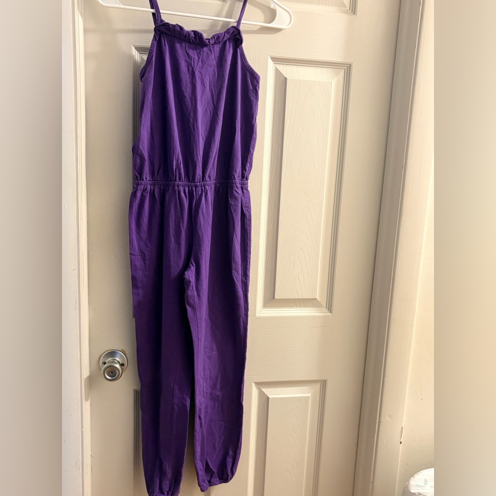 Purple Girls One Piece Jumpsuit